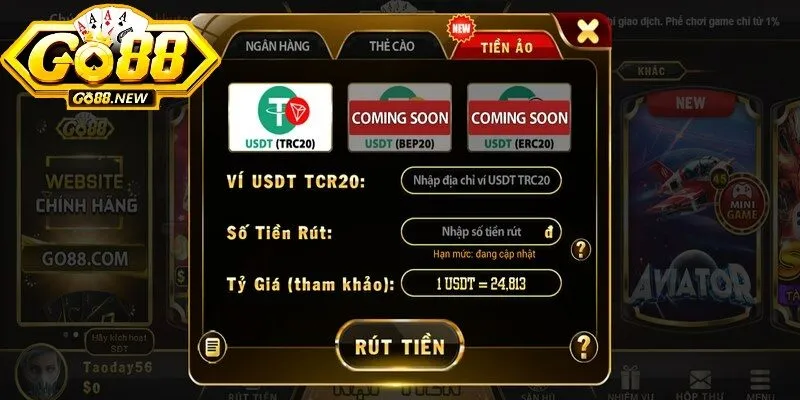 Mẹo Rút Tiền Thắng Cược Tại Go88 Đảm Bảo Thành Công 100%